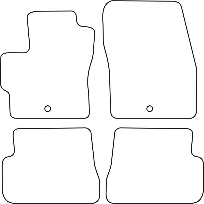 Autoteppiche passend für Mazda 3 2003-2009