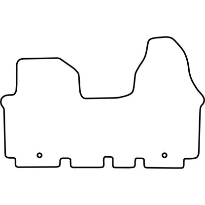 Autoteppiche passend für Nissan Primastar 2004- (nur vorne)