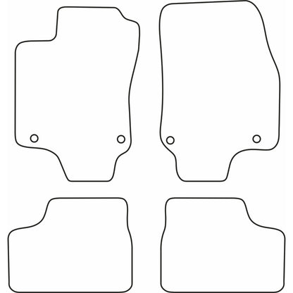 Autoteppiche passend für Opel Astra G 1998-2004