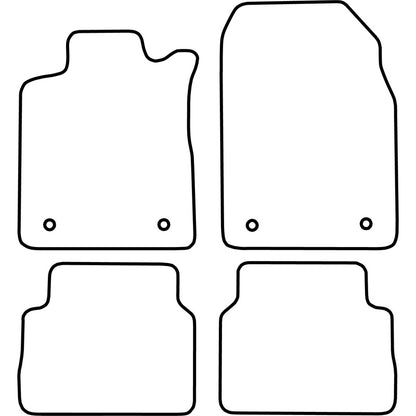 Autoteppiche passend für Opel Vectra C 2002-2004