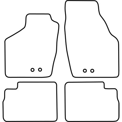 Autoteppiche passend für Opel Agila 2004-2008