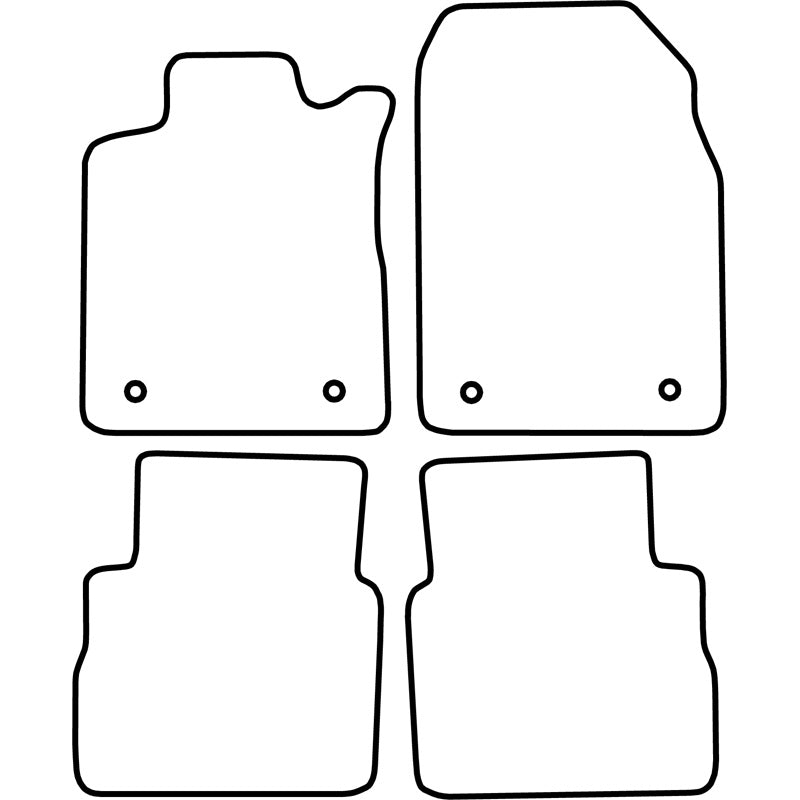 Autoteppiche passend für Opel Signum 2003-2008