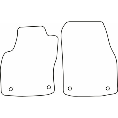 Autoteppiche passend für Opel Tigra TwinTop 2004-2010