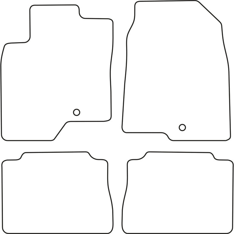 Autoteppiche passend für Opel Antara 2007-2011