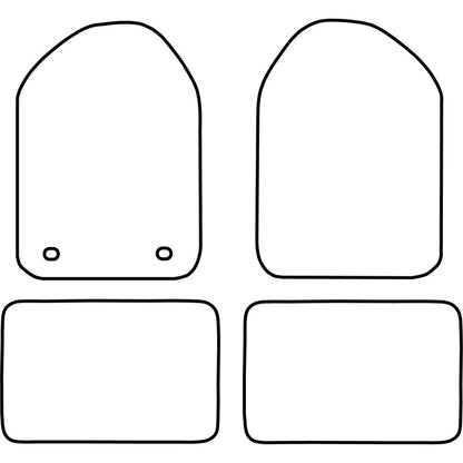 Autoteppiche passend für Renault Kangoo 1997-2005