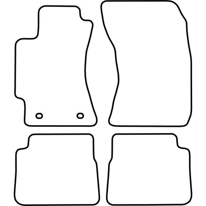 Autoteppiche passend für Subaru Forester 2008-2013