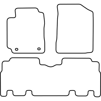 Autoteppiche passend für Toyota Yaris Verso 1999-2006