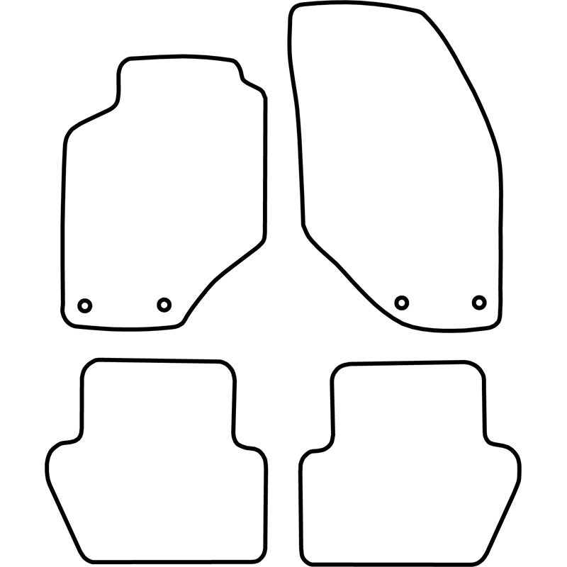 Autoteppiche passend für Volvo 850 1991-1997