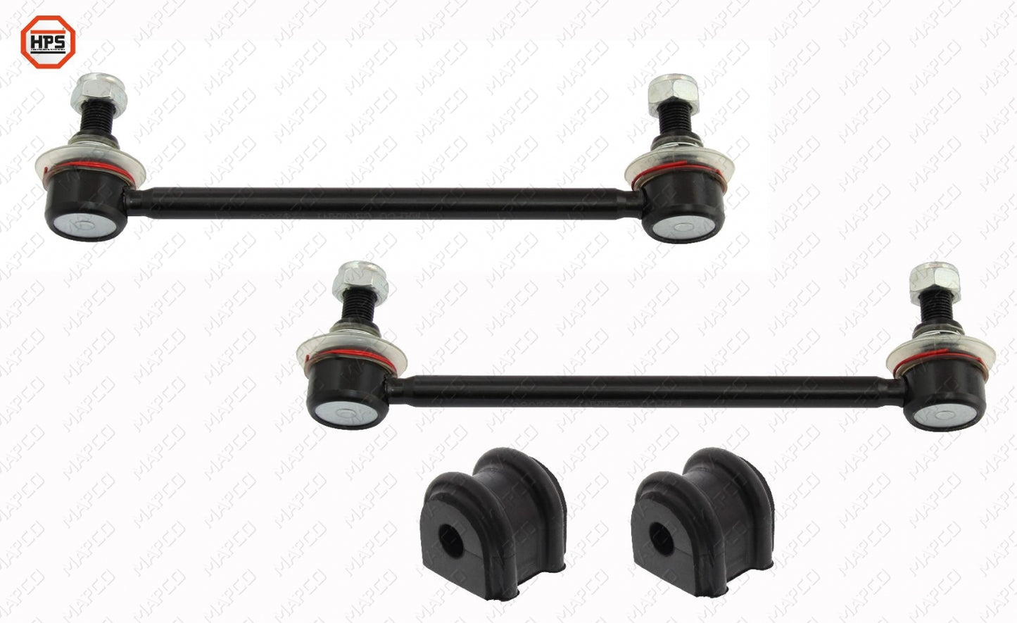 MAPCO Reparatursatz, Stabilisatorlager Satz  Hinterachse beidseitig  53551HPS