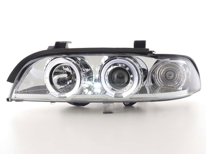 Scheinwerfer Set BMW 5er Typ E39 Bj. 95-00 chrom