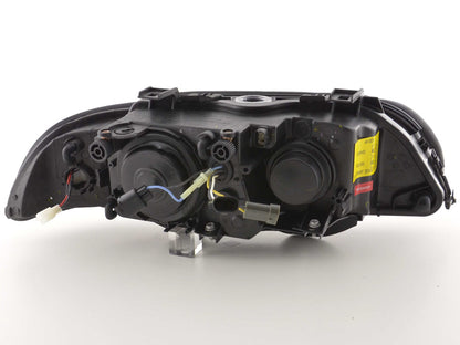 Scheinwerfer Set Angel Eyes BMW 5er E39 Bj. 95-00 schwarz