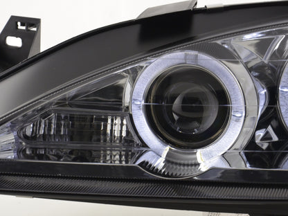 Scheinwerfer Renault Megane 1 3/5-trg. Bj. 99-02 chrom für Rechtslenker