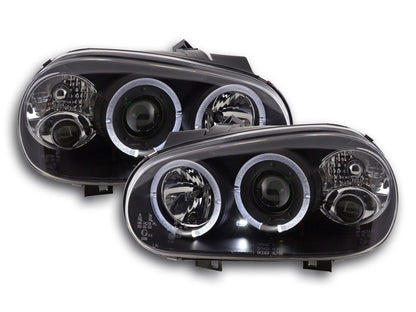 Scheinwerfer Set VW Golf 4 Typ 1J Bj. 98-03 schwarz