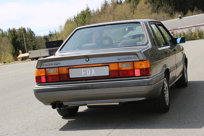 FOX Audi 80/90 Typ 85 quattro Facelift Endschalldämpfer - 2x76 Typ 10