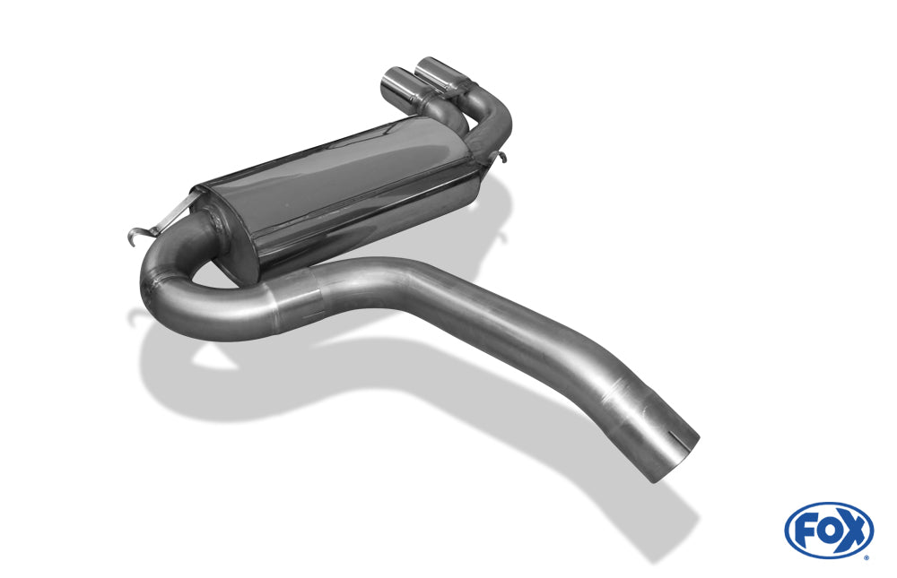 FOX Audi Urquattro Endschalldämpfer Ø76mm - 2x76 Typ 14
