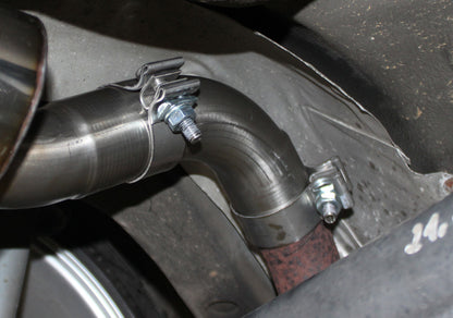 FOX Audi 80/90 - Typ 89, B3, B4 - Limousine/ Coupe/ Cabrio Adapter für ESD AU011022-xxx/ AU011122-xxx mit Anschluss 60mm innen