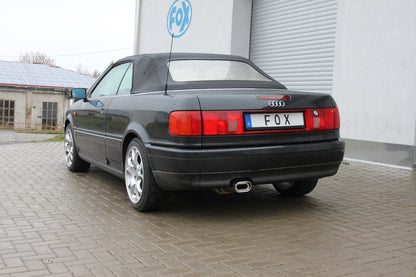 FOX Audi 80/90 - Typ 89, B3 Limousine/ Coupe/ 80 B4 - Cabrio Endschalldämpfer - 135x80 Typ 53