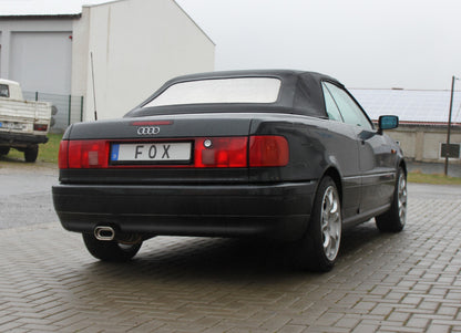 FOX Audi 80/90 - Typ 89, B3 Limousine/ Coupe/ 80 B4 - Cabrio Endschalldämpfer - 135x80 Typ 53
