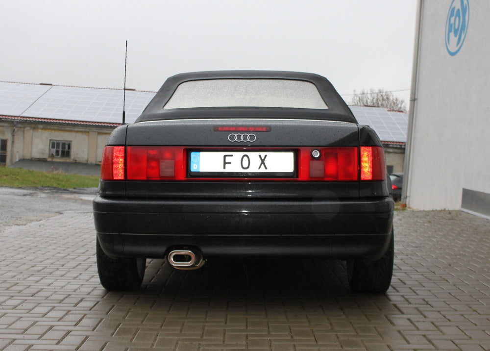 FOX Audi 80/90 - Typ 89, B3 Limousine/ Coupe/ 80 B4 - Cabrio Endschalldämpfer - 135x80 Typ 53