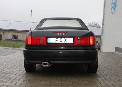 FOX Audi 80/90 - Typ 89, B3 Limousine/ Coupe/ 80 B4 - Cabrio Endschalldämpfer - 135x80 Typ 53