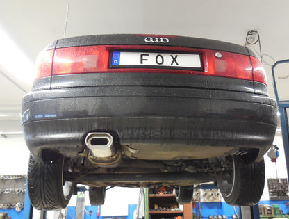 FOX Audi 80/90 - Typ 89, B3 Limousine/ Coupe/ 80 B4 - Cabrio Endschalldämpfer - 135x80 Typ 53
