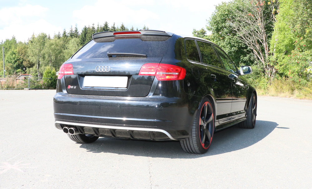FOX Audi RS3 Typ 8P quattro - Sportback Endschalldämpfer Ø70mm - 2x90 Typ 16