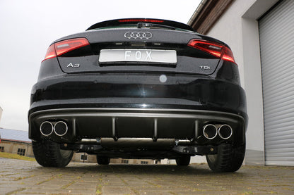 FOX Audi A3 - 8V Sportback Endschalldämpfer Ausgang rechts/links - 2x90 Typ 16 rechts/links