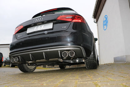 FOX Audi A3 - 8V Sportback Endschalldämpfer Ausgang rechts/links - 2x90 Typ 16 rechts/links