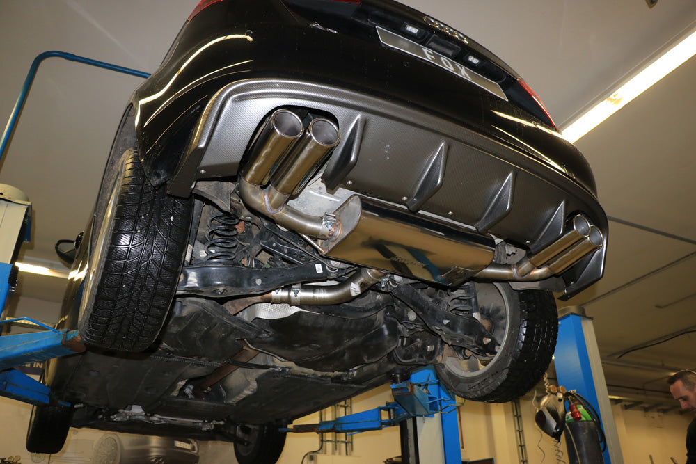 FOX Audi A3 - 8V Sportback Endschalldämpfer Ausgang rechts/links - 2x88x74 Typ 32 rechts/links