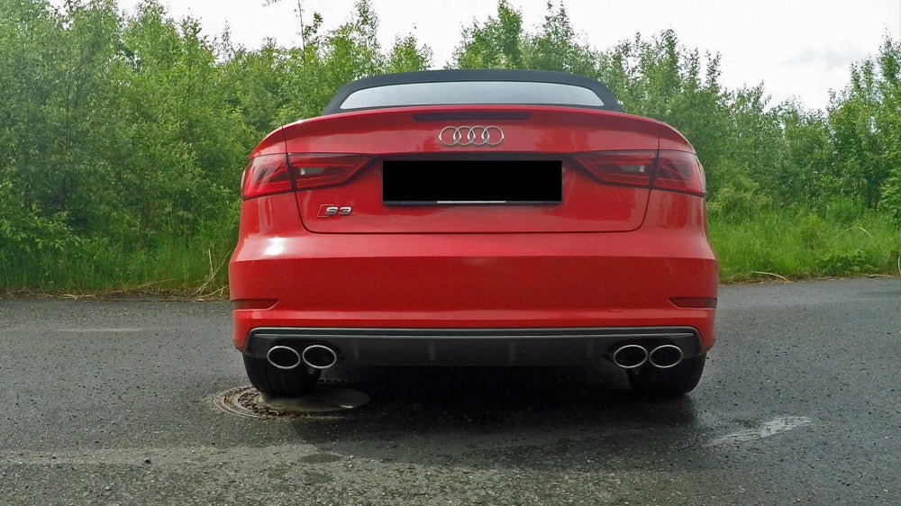 FOX Audi S3 - 8V Stufenheck + Cabrio Endschalldämpfer Ausgang rechts/links - 2x106x71 Typ 44 rechts/links