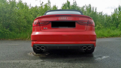 FOX Audi S3 - 8V Stufenheck + Cabrio Endschalldämpfer Ausgang rechts/links - 2x106x71 Typ 44 rechts/links
