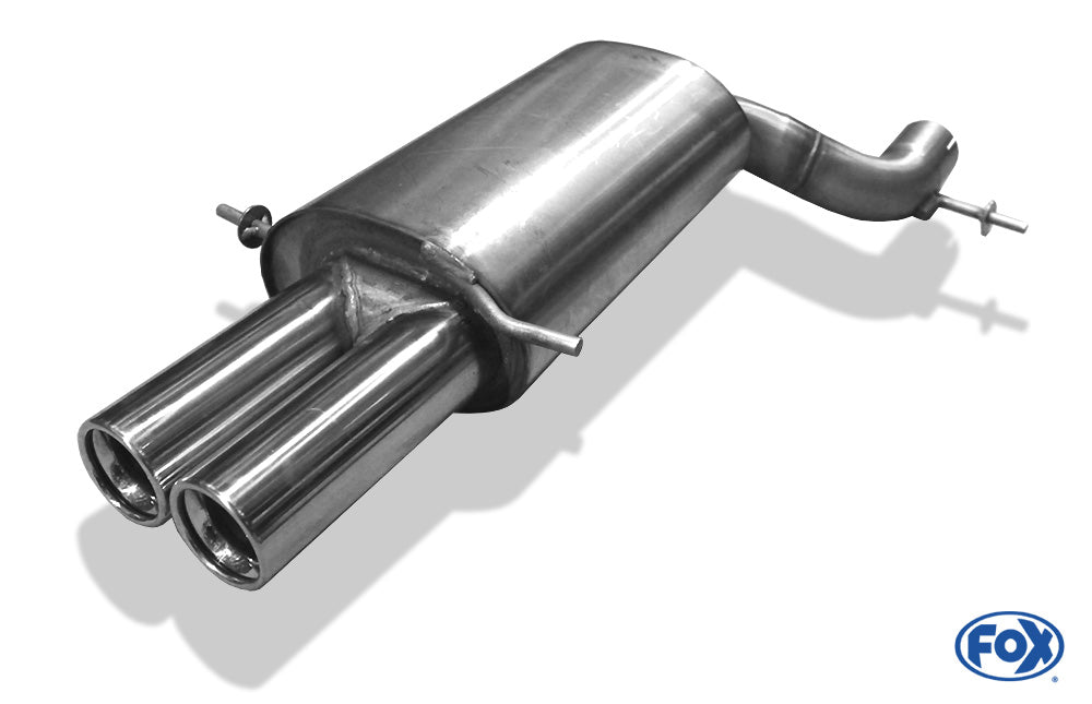 FOX Audi A4/ S4 Typ B5 quattro Endschalldämpfer Ø70mm - 2x76 Typ 13