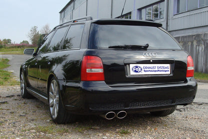FOX Audi RS4 B5 Endschalldämpfer - 2x115x85 Typ 32