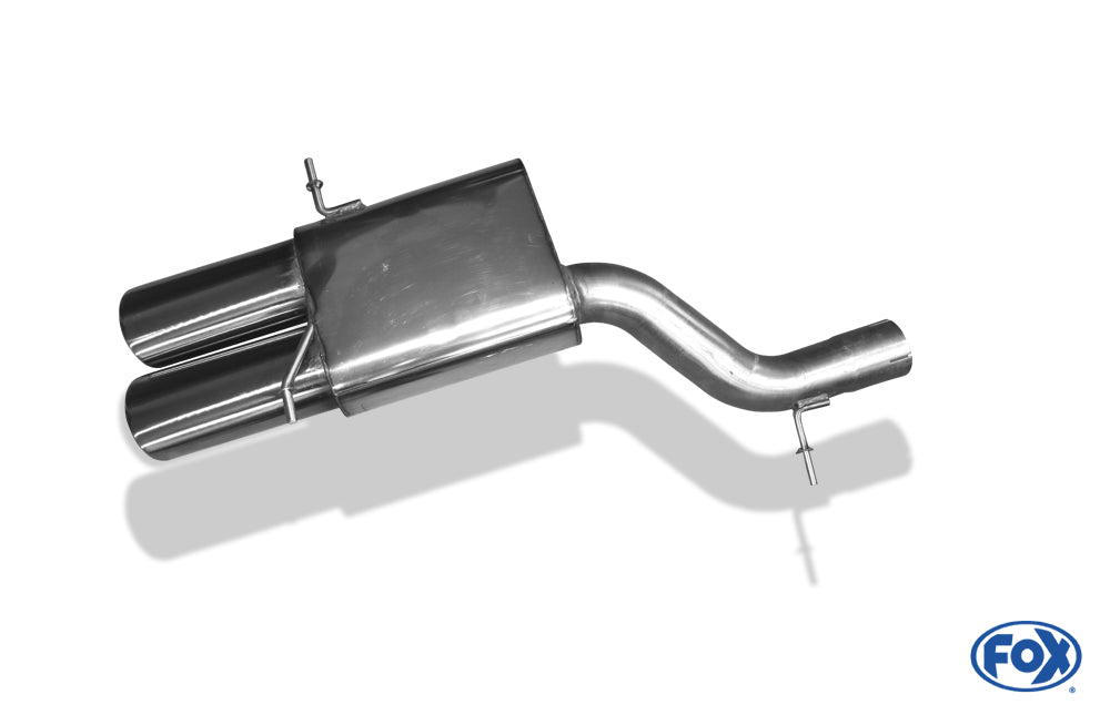 FOX Audi RS4 B5 Endschalldämpfer - 2x115x85 Typ 32