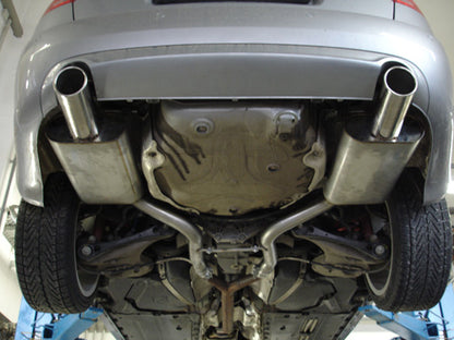 FOX Audi A4 Typ B7 quattro Endschalldämpfer rechts/links Ø63,5mm - 1x90 Typ 17 rechts/links
