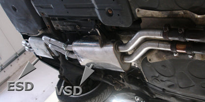 FOX Audi 100/A6 Typ C4 quattro Endschalldämpfer - 2x70 Typ 16