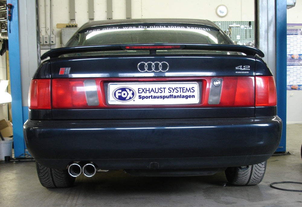 FOX Audi 100/A6 Typ C4 quattro Endschalldämpfer - 2x70 Typ 16
