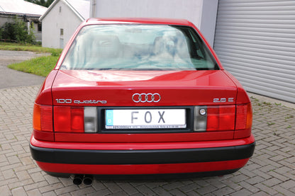 FOX Audi 100/A6 quattro Typ C4 Endschalldämpfer - 2x70 Typ 14