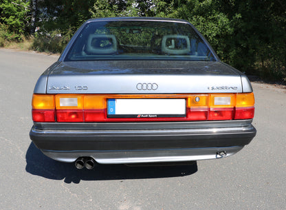 FOX Audi 100 quattro Typ C3 Endschalldämpfer - 2x63 Typ 10