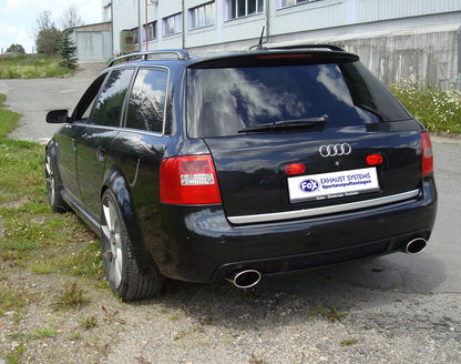 FOX Audi RS6 4B Endschalldämpfer 70mm rechts/links - 140x90 Typ 32 rechts/links