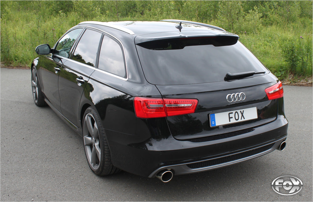 FOX Audi A6 4G - 2,0l TFSI + 2,8l FSI Endschalldämpfer rechts/links - 1x100 Typ 16 rechts/links