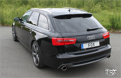 FOX Audi A6 4G - 2,0l TFSI + 2,8l FSI Endschalldämpfer rechts/links - 1x100 Typ 16 rechts/links