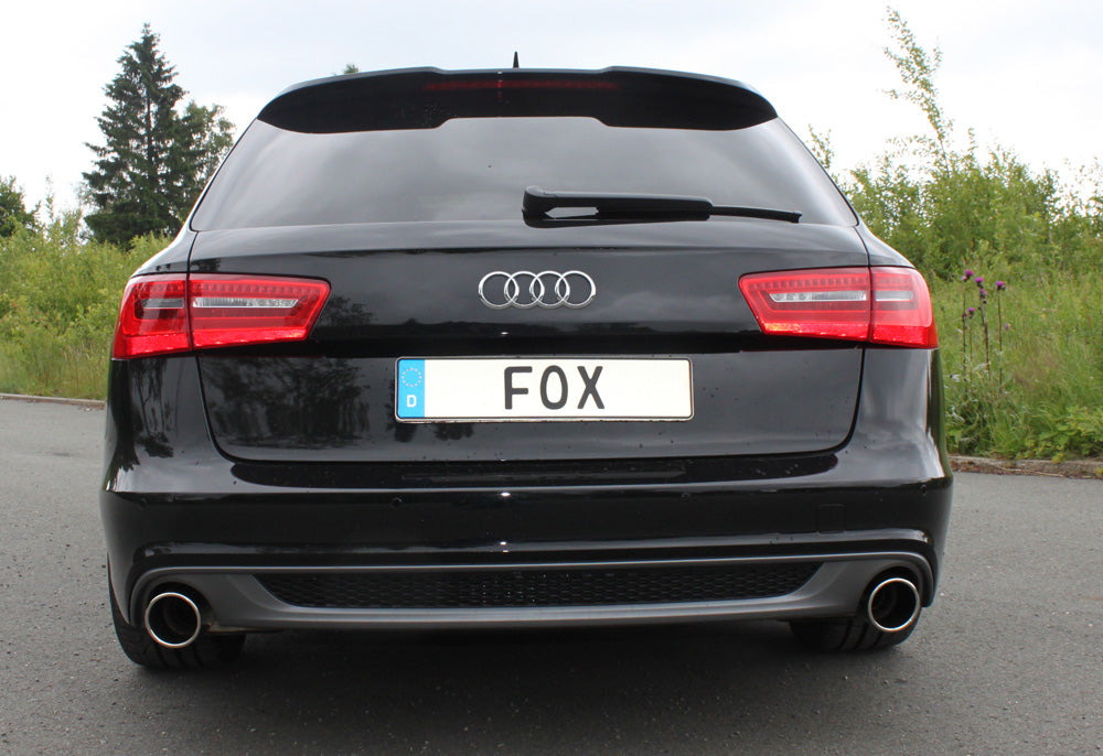 FOX Audi A6 4G - 3,0l TFSI Endschalldämpfer rechts/links - 1x100 Typ 16 rechts/links