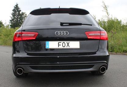 FOX Audi A6 4G - 3,0l TFSI Endschalldämpfer rechts/links - 1x100 Typ 16 rechts/links