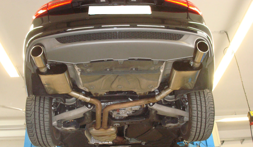 FOX Audi A6 4G - 2,0l TFSI + 2,8l FSI Endschalldämpfer rechts/links - 1x100 Typ 16 rechts/links
