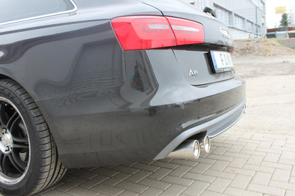FOX Audi A6 4G - 2,0l TDI Endschalldämpfer rechts/links zweiflutig - 2x90 Typ 13 rechts/links
