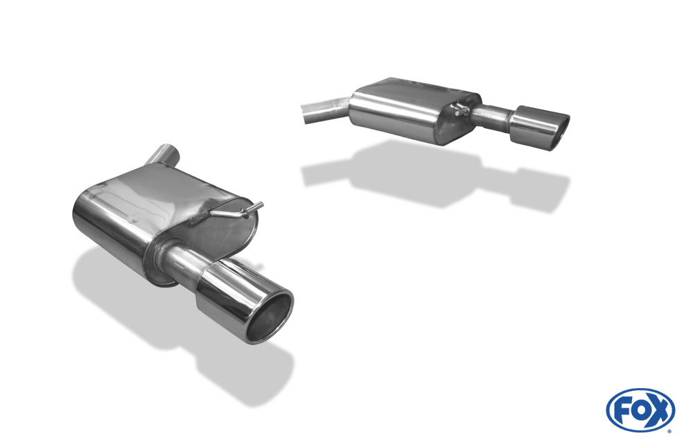 FOX Audi A6 4G - 3,0l TFSI Endschalldämpfer rechts/links - 1x100 Typ 16 rechts/links