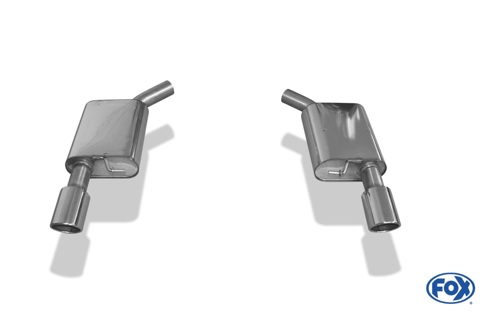 FOX Audi A6 4G - 2,0l TFSI + 2,8l FSI Endschalldämpfer rechts/links - 1x100 Typ 16 rechts/links