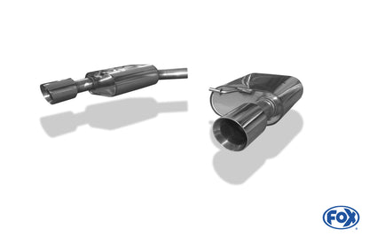 FOX Audi A7 4G - 3,0l TFSI Endschalldämpfer rechts/links - 1x100 Typ 25 rechts/links