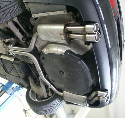 FOX Audi A8/ S8 Typ D2 - ohne Anhängerkupplung Endschalldämpfer rechts/links - 2x76 Typ 17 rechts/links
